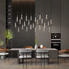 Solitaire Linear Chandelier 37'' 50'' 70'' 87