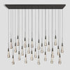 Solitaire Linear Chandelier 37'' 50'' 70'' 87