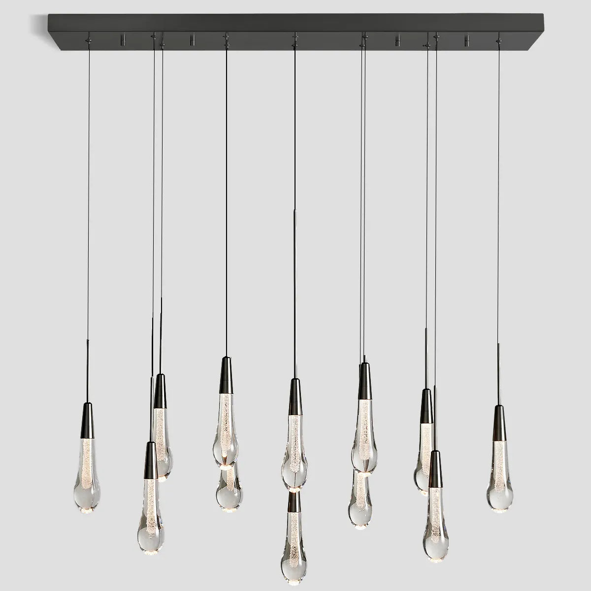 Solitaire Linear Chandelier 37'' 50'' 70'' 87" 120"W