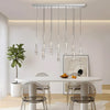 Solitaire Linear Chandelier 37'' 50'' 70'' 87