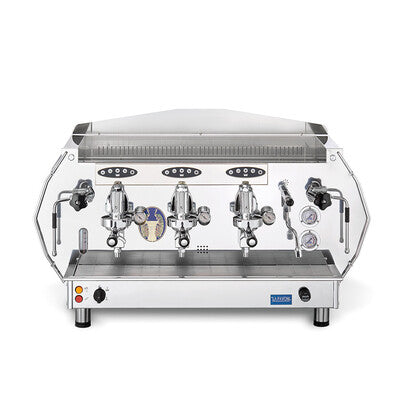 La Pavoni Diamante 3 Group Volumetric Espresso Machine in Gold | DIA 3V-B