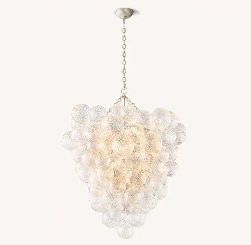 Tammy Grape Glass Ball Chandelier