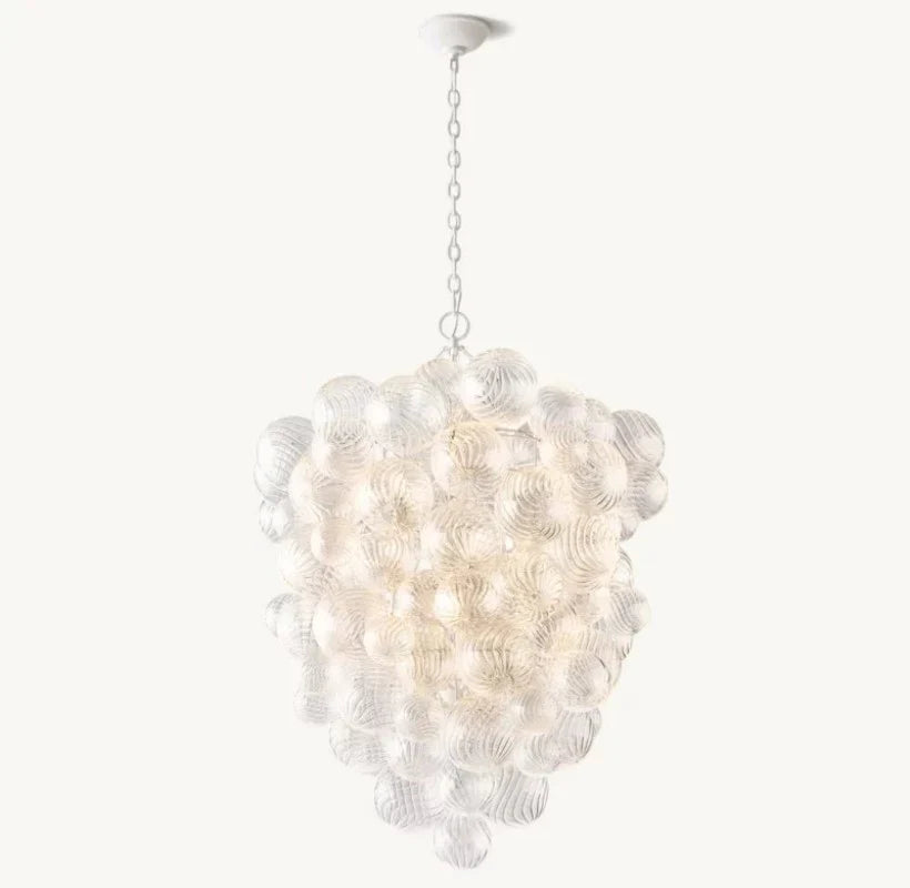 Tammy Grape Glass Ball Chandelier