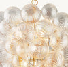 Tammy Grape Glass Ball Chandelier