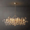 Tammy Linear Glass Ball Chandelier 51 