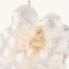 Tammy Linear Glass Ball Chandelier 51 