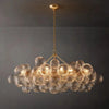 Tammy Linear Glass Ball Chandelier 51 