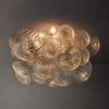 Tammy Round Glass Ball Flushmount 20