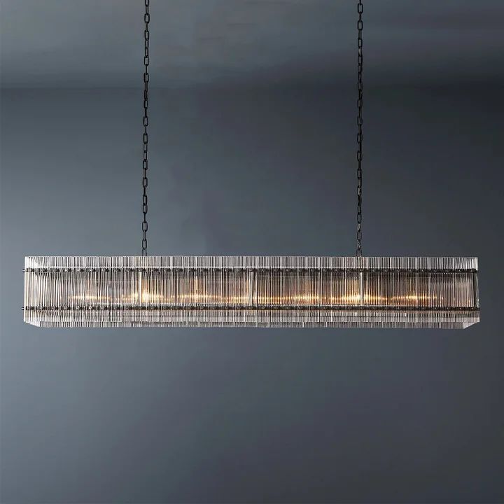 Tina Rectangle Chandelier 54"