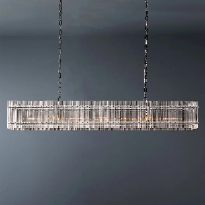 Tina Rectangle Chandelier 54"