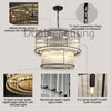 Tina Two-Tier Luxury Round Chandelier 37