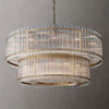 Tina Two-Tier Luxury Round Chandelier 60