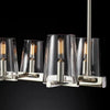 Twinkle Glass Linear Chandelier 49