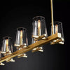 Twinkle Glass Linear Chandelier 49