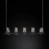 Twinkle Glass Linear Chandelier 49