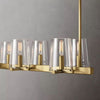 Twinkle Glass Linear Chandelier 49