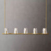 Twinkle Glass Linear Chandelier 49