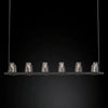 Twinkle Glass Linear Chandelier 60