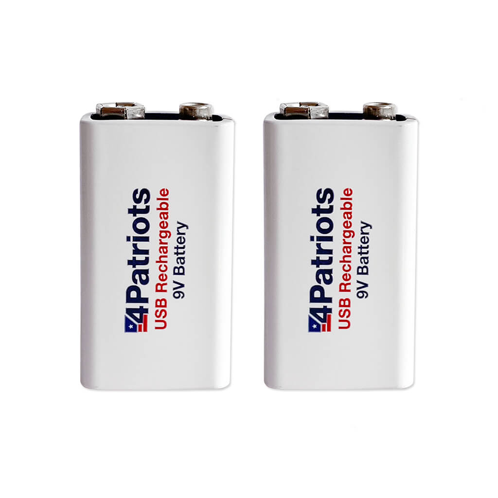 USB-Rechargeable 9V Battery Kit