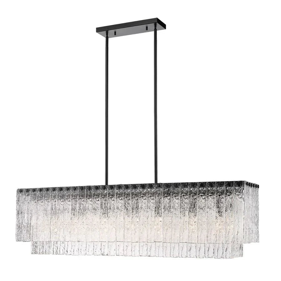 Aimee Linear Glass Chandelier