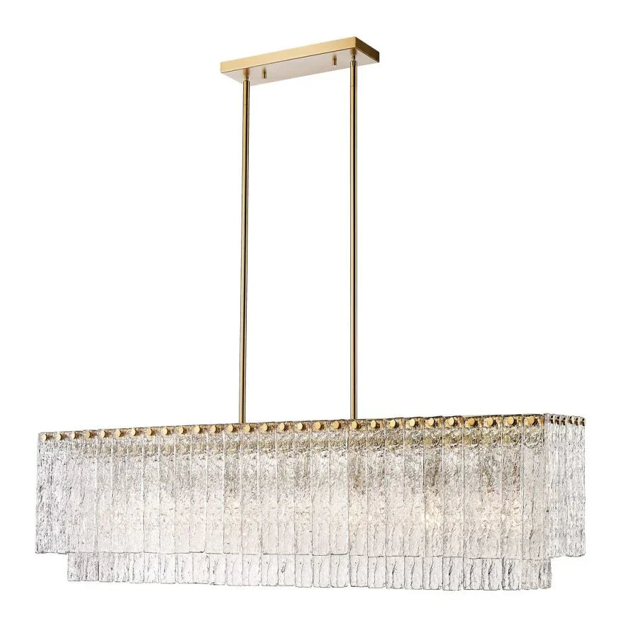 Aimee Linear Glass Chandelier