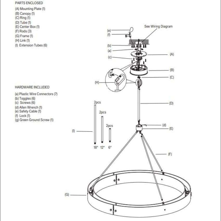 Vicky Round Chandelier 48"