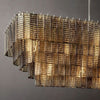 Viraag Smoke Rectangle Chandelier 77