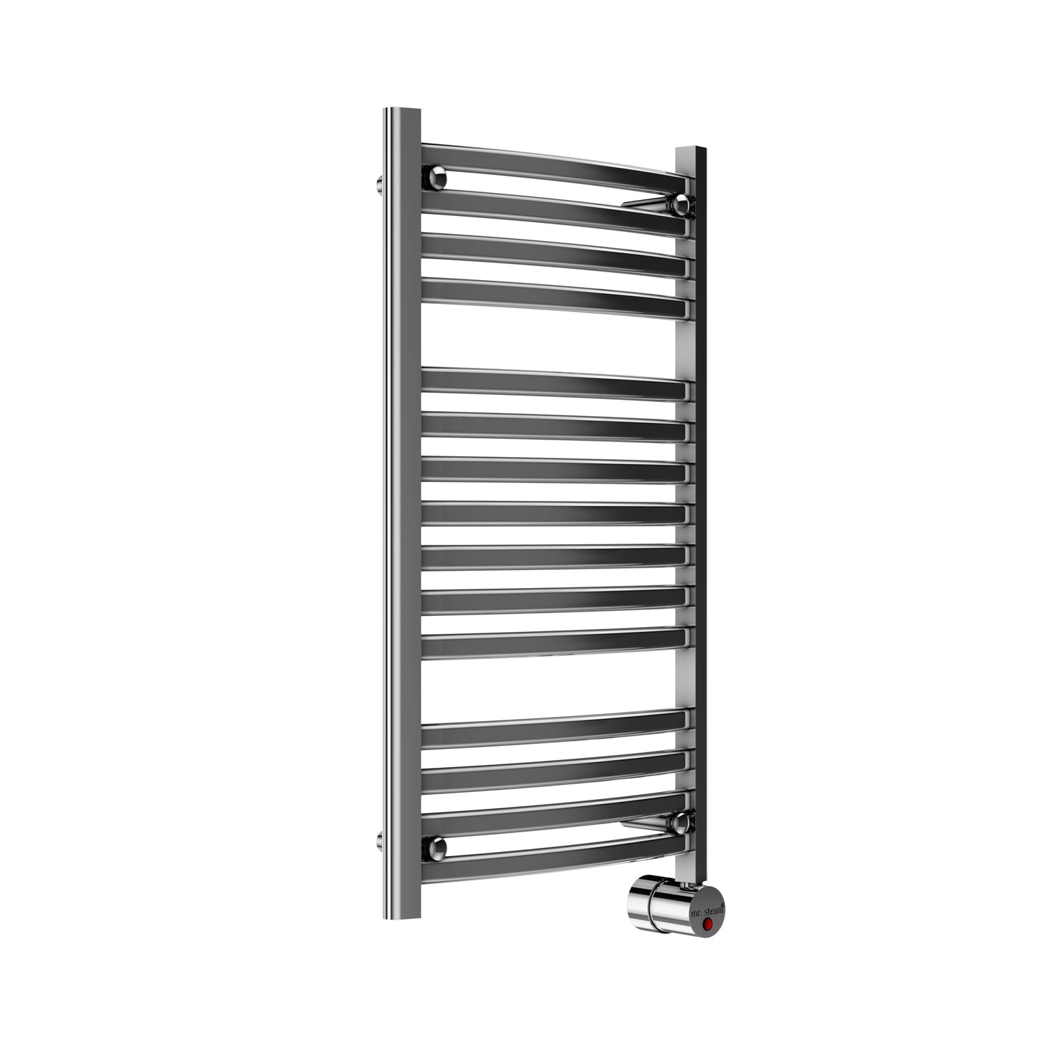 Mr.Steam Electric Towel Warmer with 36 in. W Digital Timer, Broadway Collection in Polished Chrome | W236T