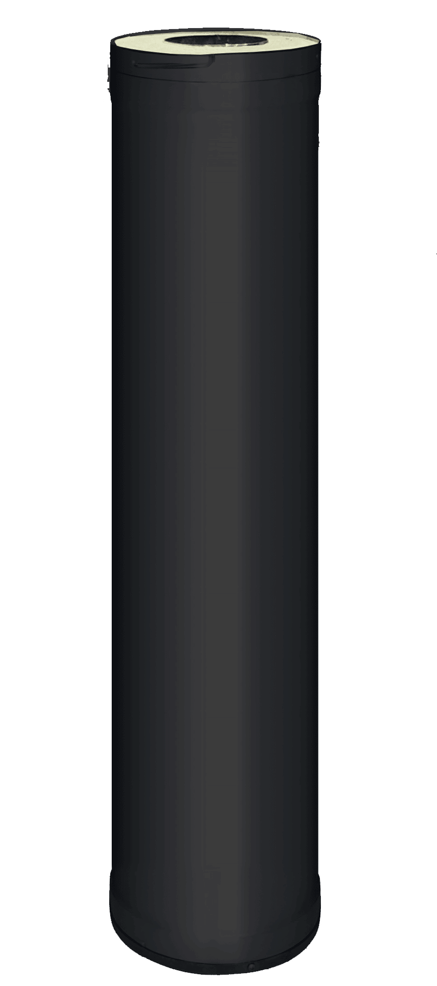 Harvia Black Steel Chimney Extension 1M (39 5/8&#8221;)