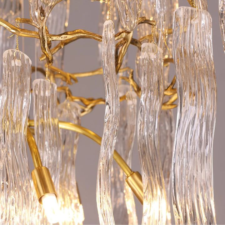 Waterfall Crystal Chandelier