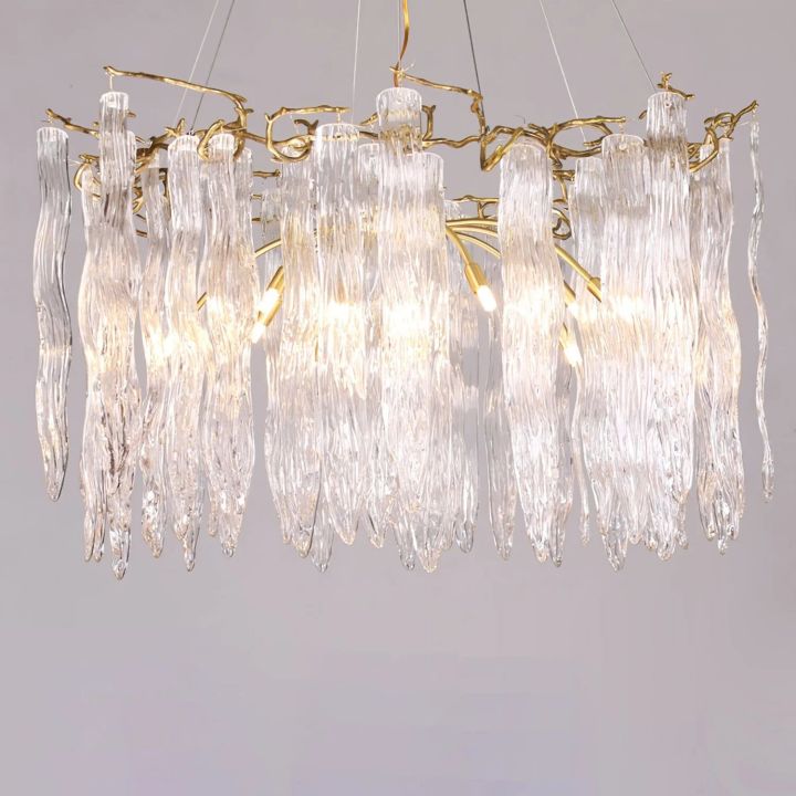 Waterfall Crystal Chandelier