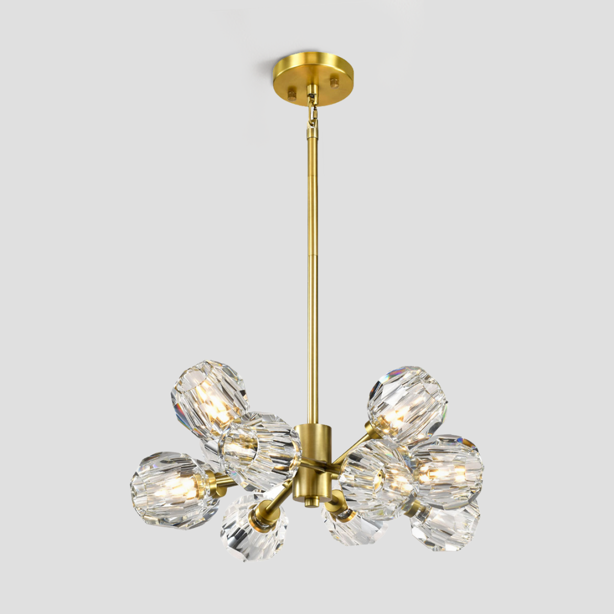 Mitchell Clear Glass Chandelier