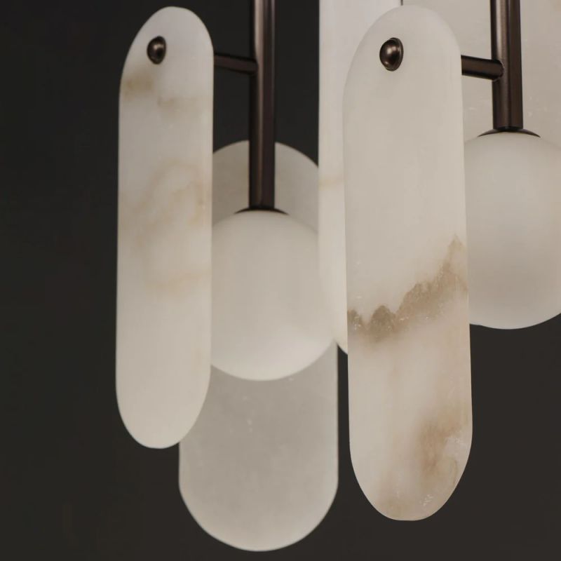 Alabaster Studio M Megalith 5-Light Chandelier