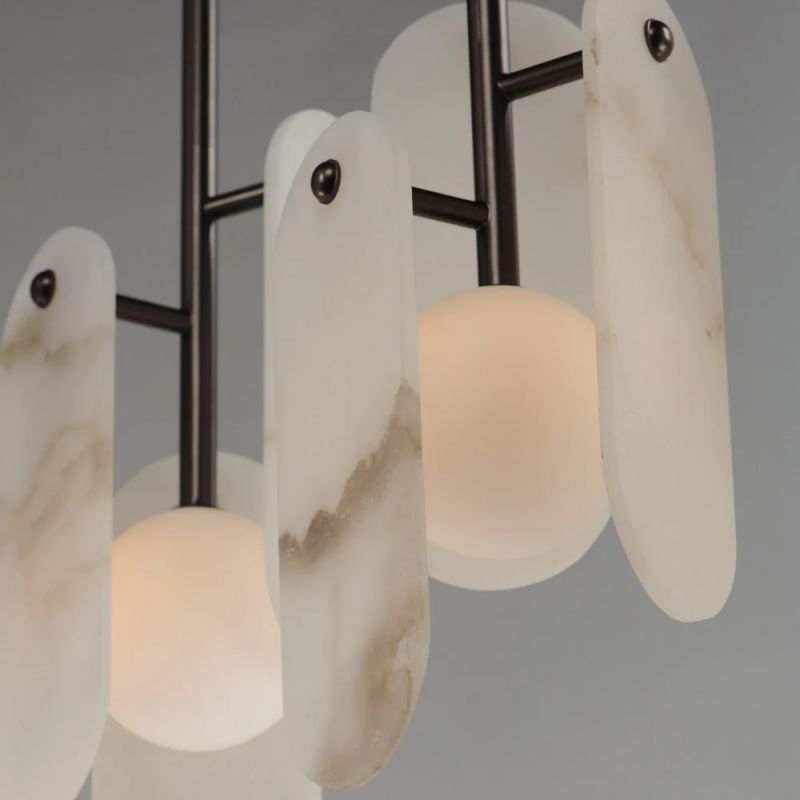 Alabaster Studio M Megalith 5-Light Chandelier