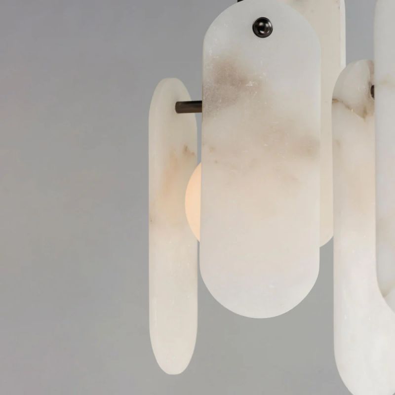 Alabaster Studio M Megalith 5-Light Chandelier