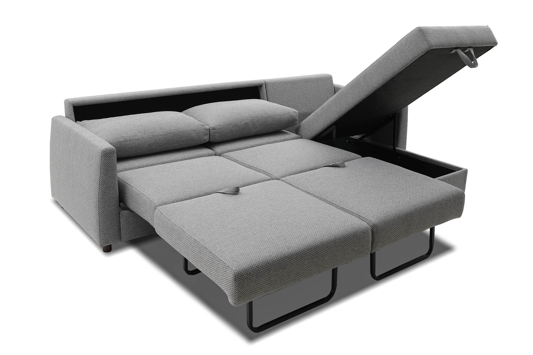 Bergen Reversible Sectional Sofa Bed With Storage