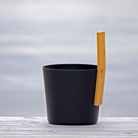 KOLO Sauna Bucket with straight handle