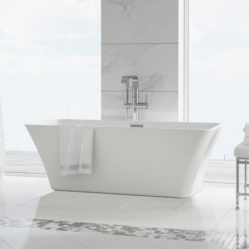 Swiss Madison St. Tropez 60" Freestanding Bathtub | SM-FB569