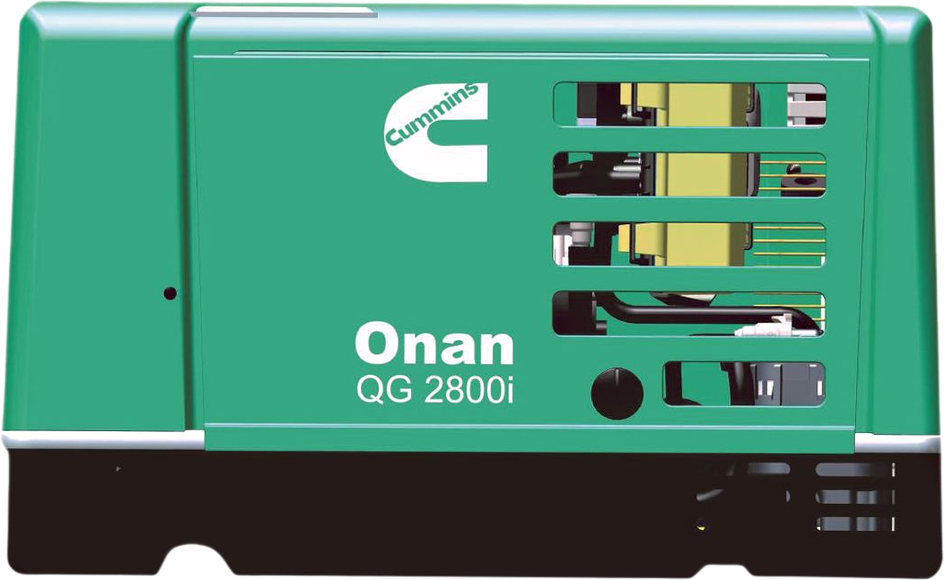 Cummins Onan RV QG 2800i 2.8kW RV Generator EFI Gas Single Phase 120V Air Cooled 2.8HGLAA-8311 New