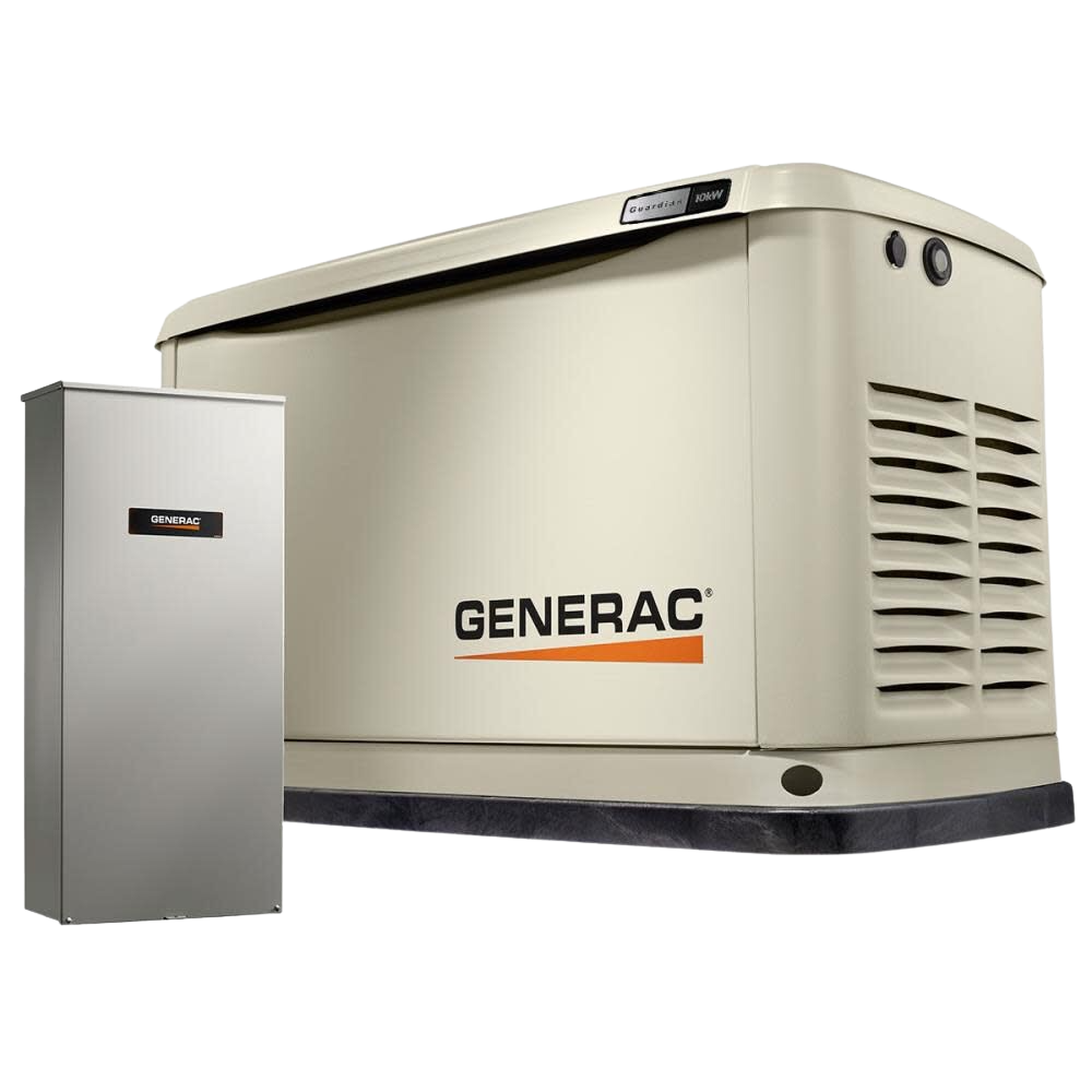 Generac 7172 10kW WiFi Guardian LP/NG Standby Generator w/ 100 Amp 16 Circuit Smart Transfer Switch Scratch & Dent