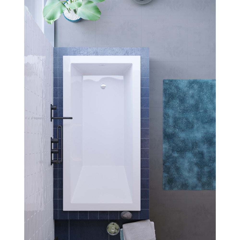 Swiss Madison Voltaire 60" x 30" Reversible Drain Drop-In Bathtub | SM-DB569