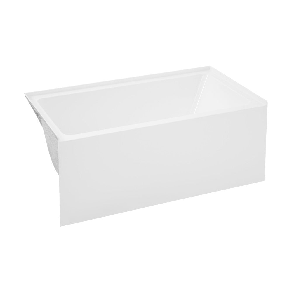 Swiss Madison Voltaire 54" x 30" Left-Hand Drain Alcove Bathtub with Apron | SM-AB557