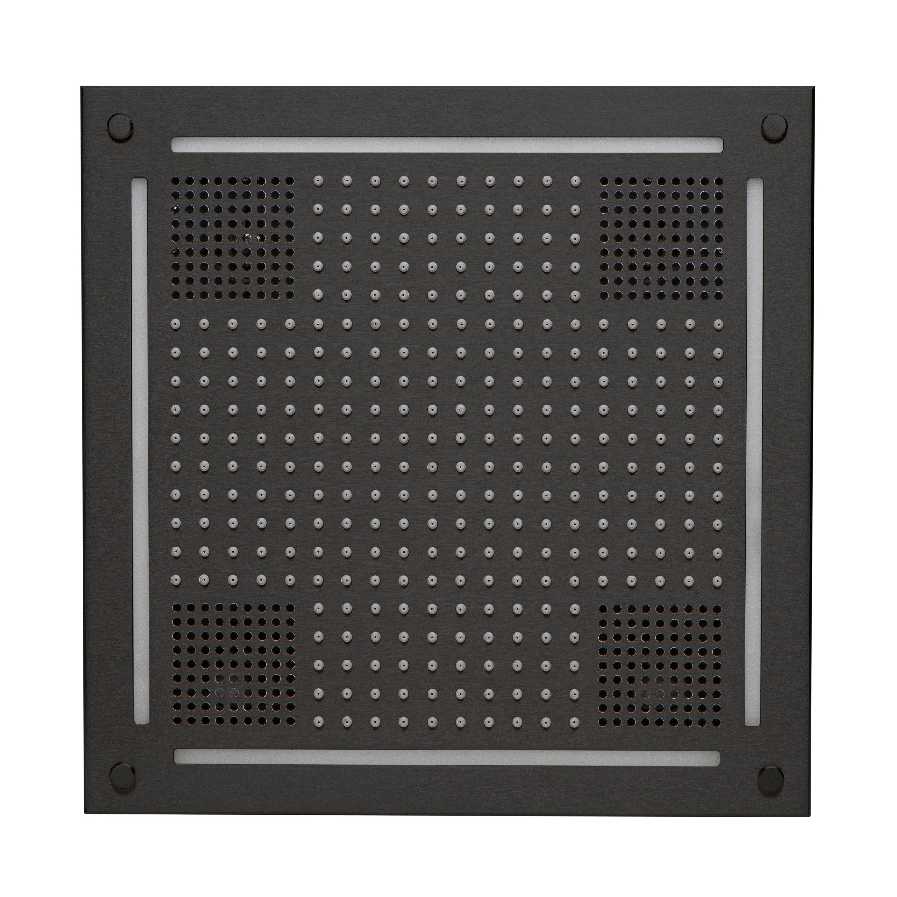 Thermasol Hydrovive Light, Sound, Rain system Square | HVLSRSQ