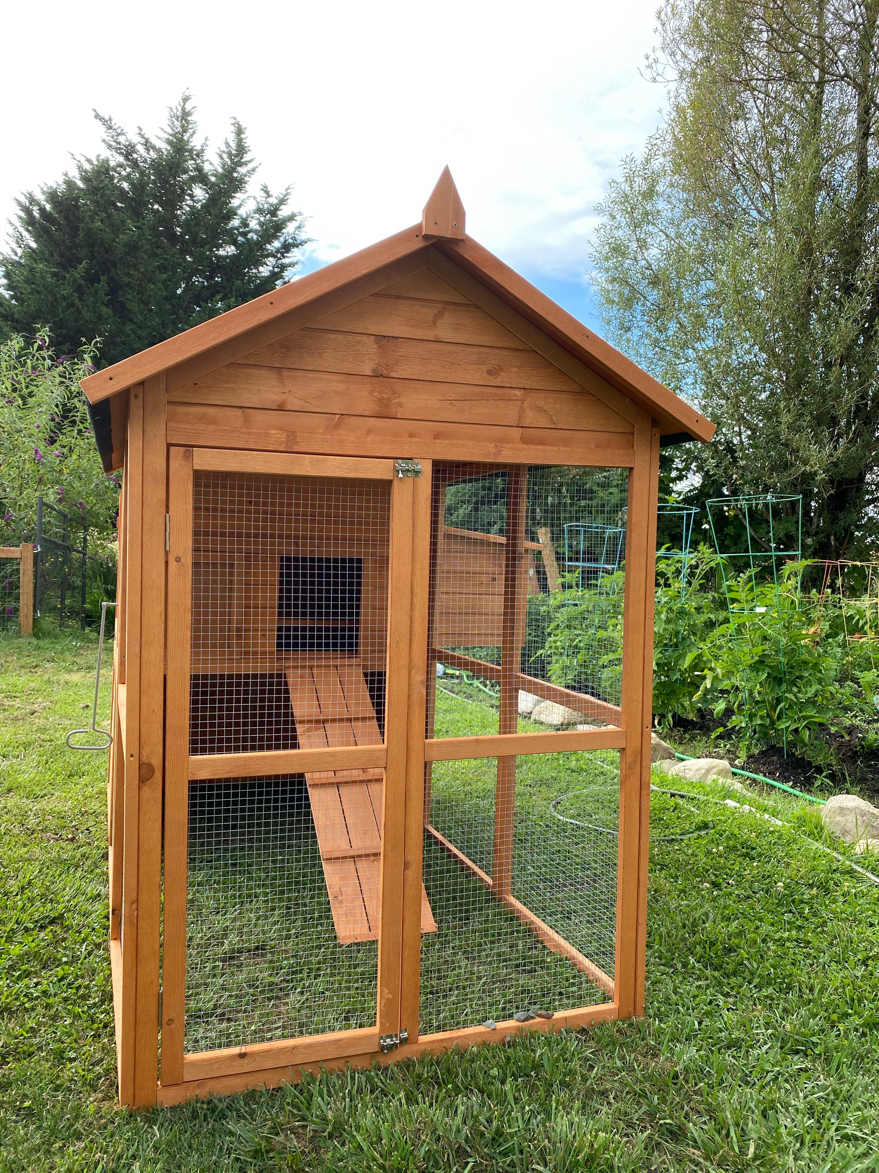 NEW FarmHouse Coop. In-Stock Barn Red Stain on sale