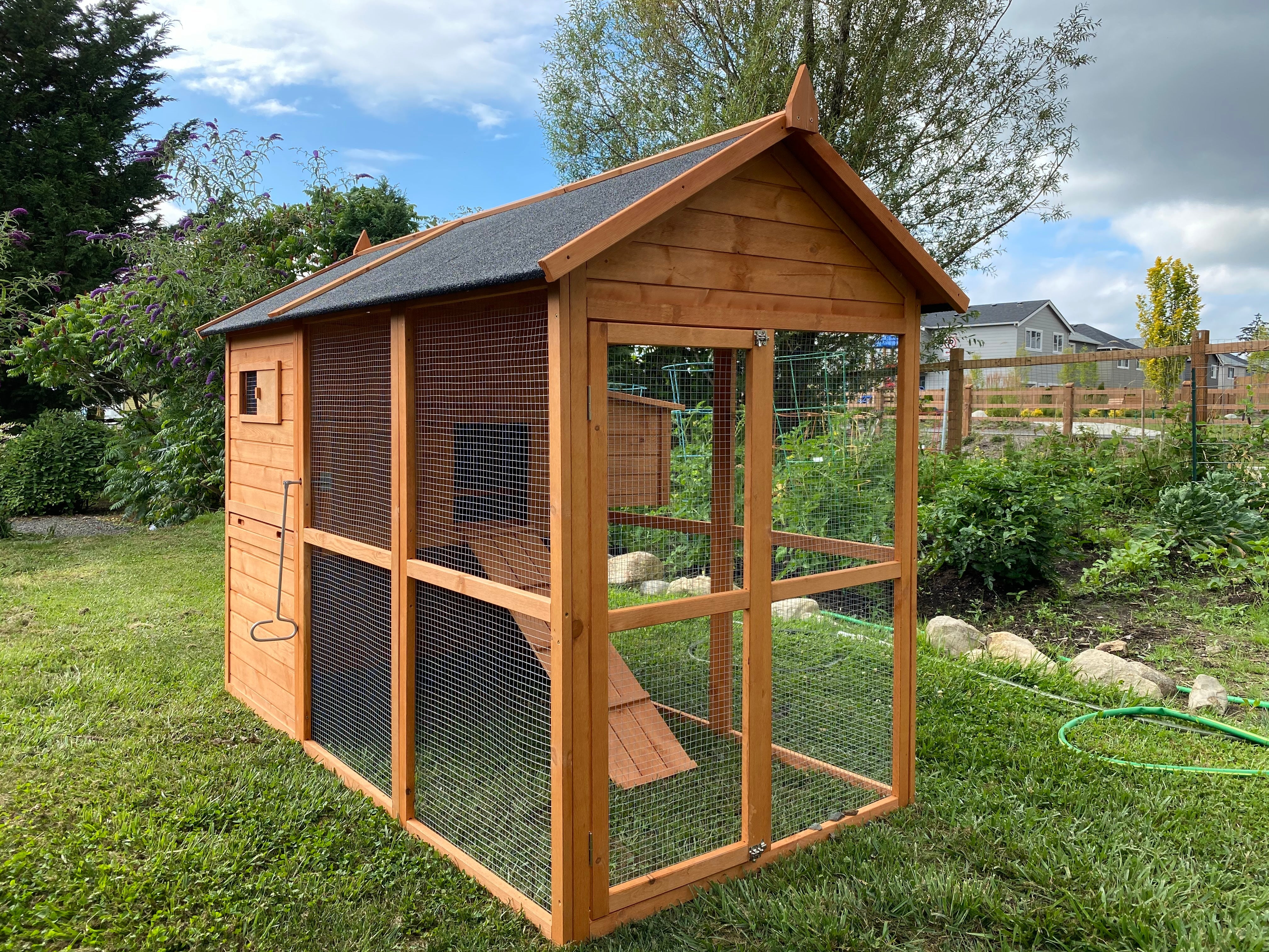 NEW FarmHouse Coop. In-Stock Barn Red Stain on sale