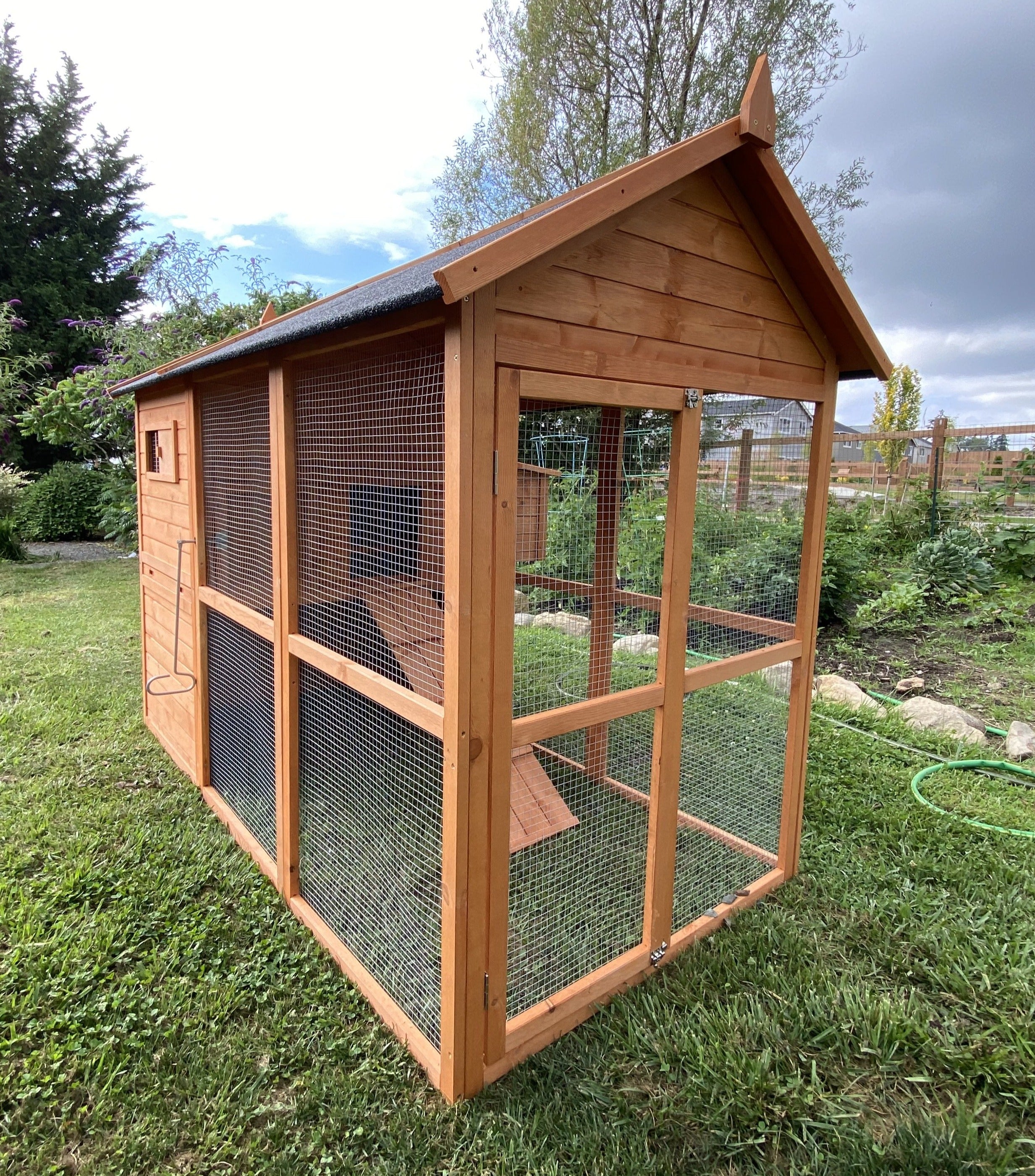 NEW FarmHouse Coop. In-Stock Barn Red Stain on sale