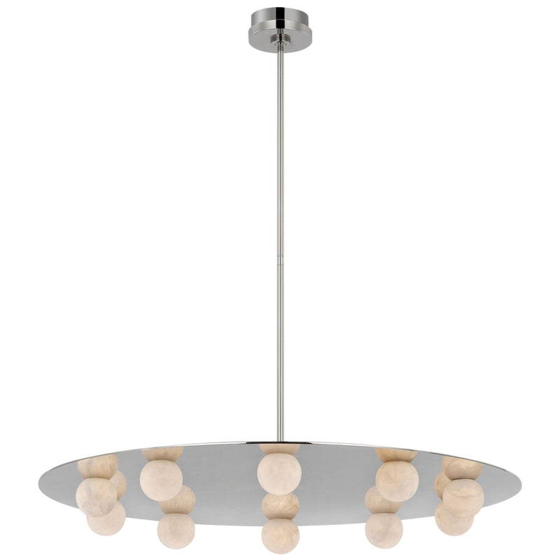 Kelly Wearstler Alabaster Pertica 36" Ten Light Chandelier