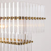 Macy Crystal Linear Chandelier