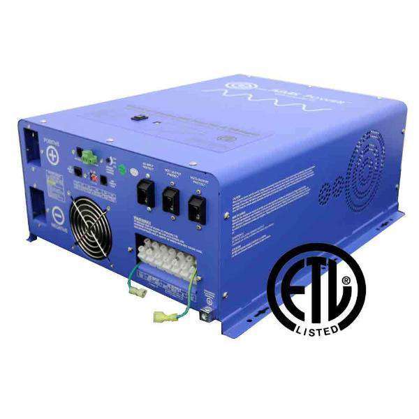 Aims Power PICOGLF4024120UL 4000 Watt Pure Sine Inverter Charger ETL Listed to UL 458 New