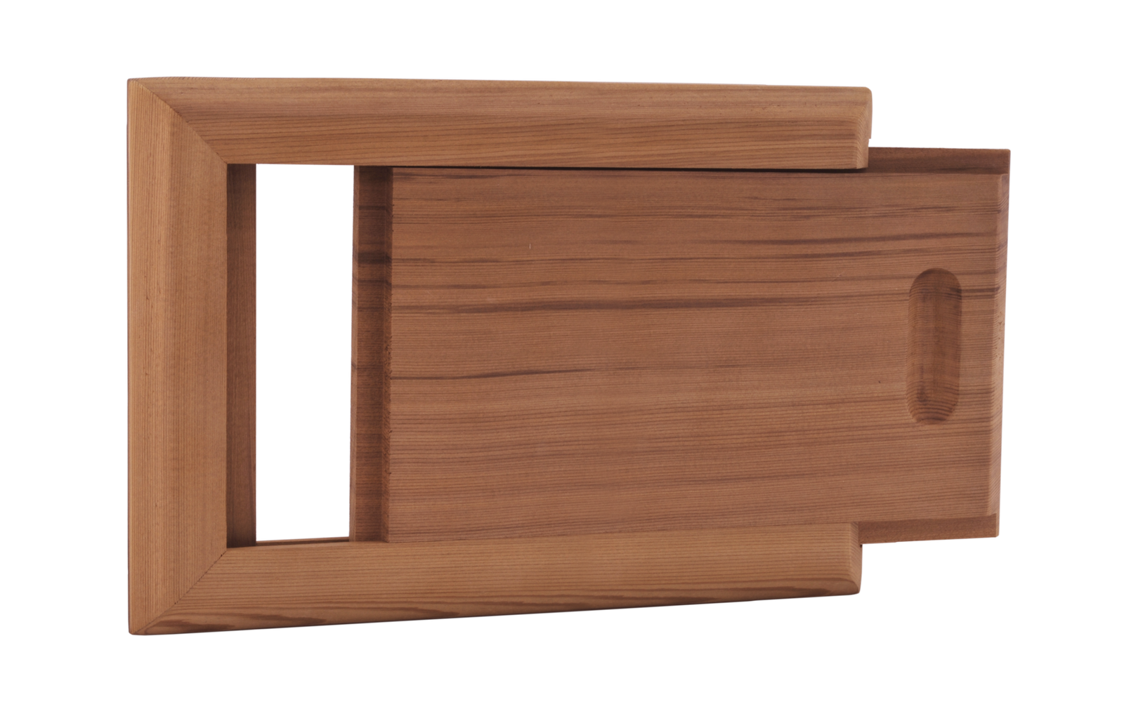 Cedar Air Ventilation Louver (4” x 10”)